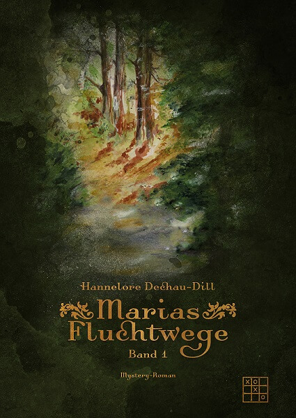 Buchcover Marias Fluchtwege dunkler Wald